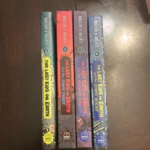 The Last Kids on Earth series book 1-4.